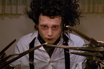 Depp transfixed audiences as Edward Scissorhands.