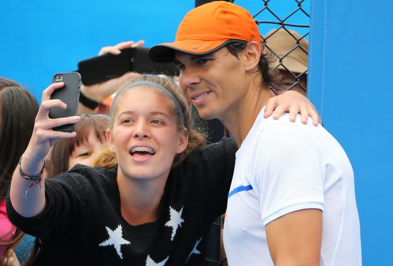 fael nadal selfie