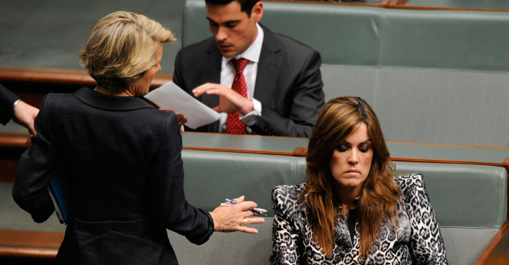 Julie Bishop and Peta Credlin