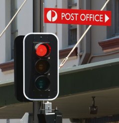 Post office red light