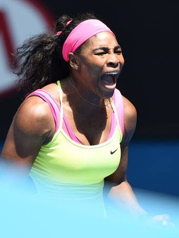 Serena could player sister Venus in the semi-finals. Photo: Getty