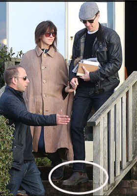 Newlyweds Benedict Cumberbatch and his new wife Sophie Hunter have created a stir with their interesting choice of attire. Photo: Daily Mail