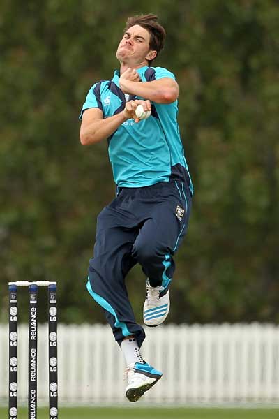 A canny seamer: Scotland's Iain Wardlaw. Photo: Getty