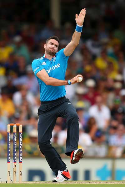 James Anderson's form is crucial to England's chances. Photo: Getty
