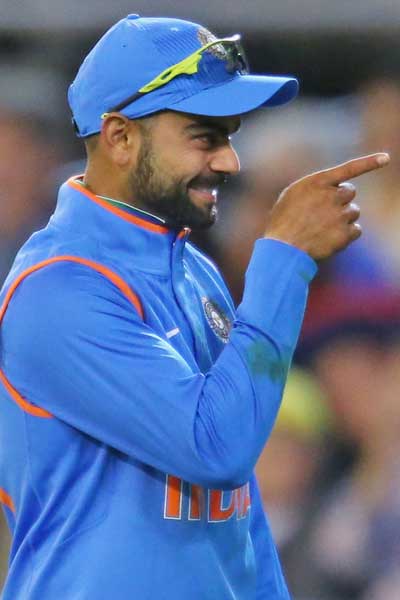 Classy Indian batsman Virat Kohli. Photo: Getty