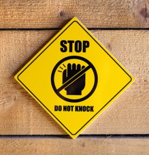 Do not knock