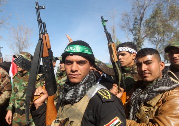 Islamic State Iraq shiite fighter AAP