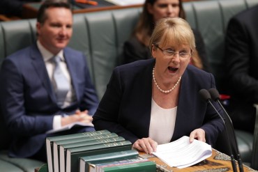 Shadow Minister for Disability Reform Jenny Macklin disputes the budget