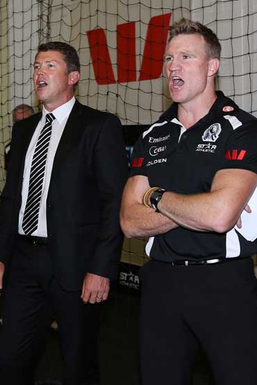 Gary Pert and Nathan Buckley have a new headache. Photo: Getty