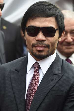 Sharp-dressed Manny. Photo: Getty