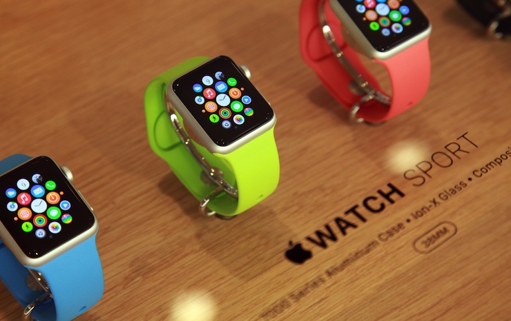 The Apple Watch Sport model. Photo: Getty