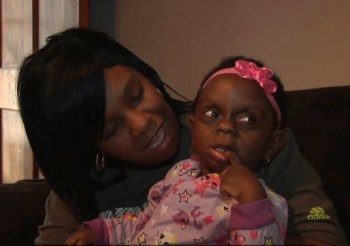 Kyra Pringle with her daughter Mariah. Photo: WCMB