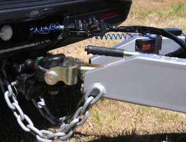 It's crucial to ensure your trailer is properly attached. Photo: Motoring.com.au