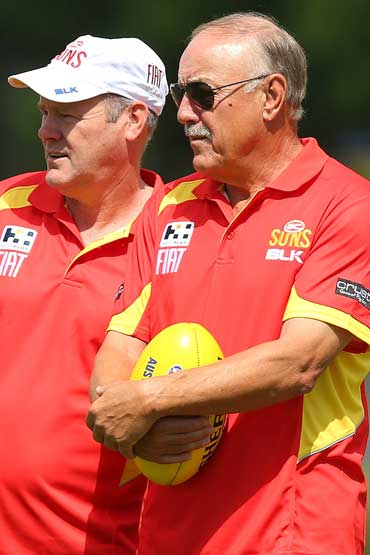 Will Rodney Eade and Malcolm Blight's Gold Coast holiday have a happy ending. Photo: Getty