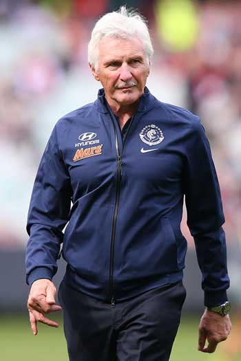 'Snarling, contemptuous': Mick Malthouse. Photo: Getty