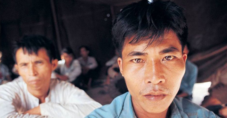 Viet Cong prisoners photographed by Tim Page.