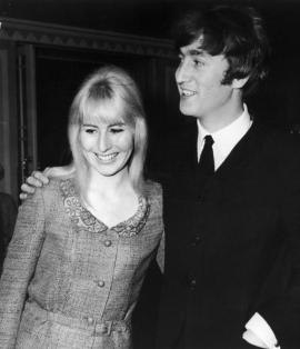 John and Cynthia Lennon on April 23 1964. PHoto: Getty