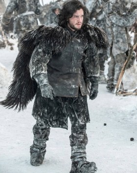 The Jon Snow look isn't for everyone.