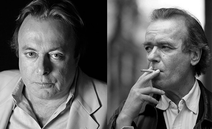Christopher Hitchens and Martin Amis.