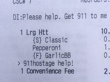 "911hostage help!"