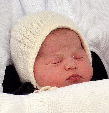 Princess Charlotte is fourth in line to the throne. 