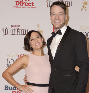 Hamish Blake and Zoe Foster.