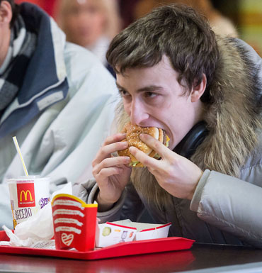 Sanctions have smashed business in Russia.