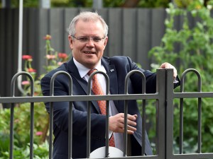 SCOTT MORRISON CHILDCARE VISIT
