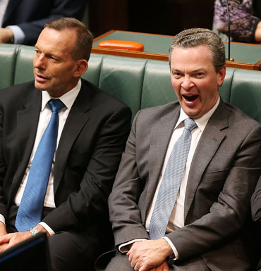 Education Minister Christopher Pyne reflects on the speech.