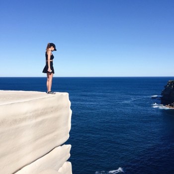 Authorities fear Wedding Cake Rock may crumble.
