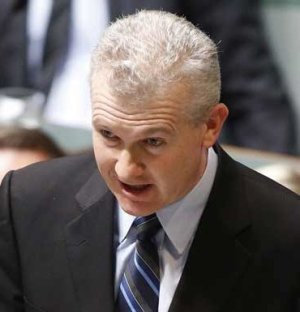Tony Burke: timing was curious.