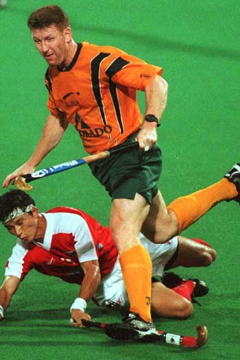 Jay Stacy in action. Photo: Getty