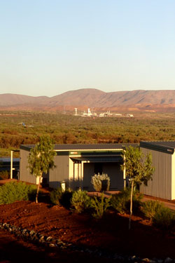 Accommodation used by FIFO workers in Pilbara, Western Australia. Photo: AAP