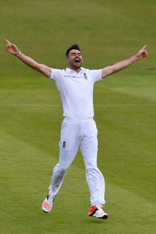 Anderson enjoyed the atmosphere of the recent series against New Zealand. Photo: Getty