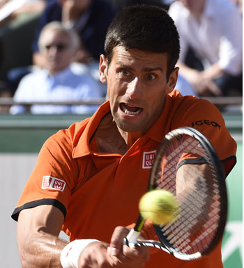 Novak Djokovic ran out of steam.