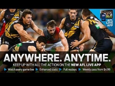 The AFL's digital rights are currently held by Telstra, but that could be about to change. Photo: AFL Live