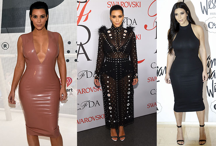 Kim Kardashian's early pregnancy style goes against the norm.
