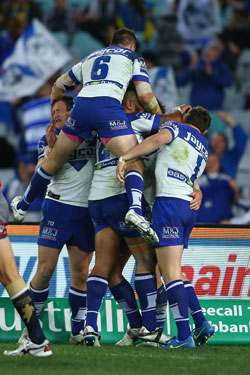The Bulldogs played Parramatta in a NRL game at the venue on Friday. Photo: Getty