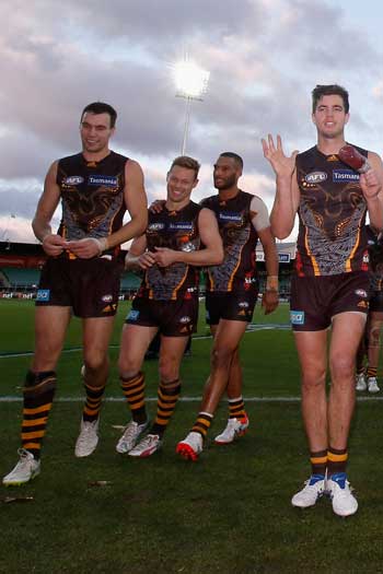 Launceston has certainly been a happy hunting ground for Hawthorn. Photo: Getty