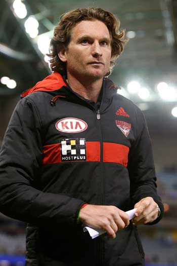 James Hird: evaluating hacking technology?Photo: Getty