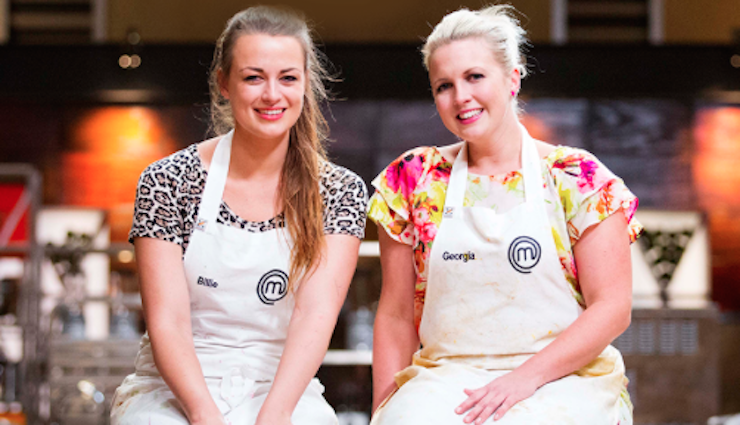 Finalists Billie McKay and Georgia Barnes.