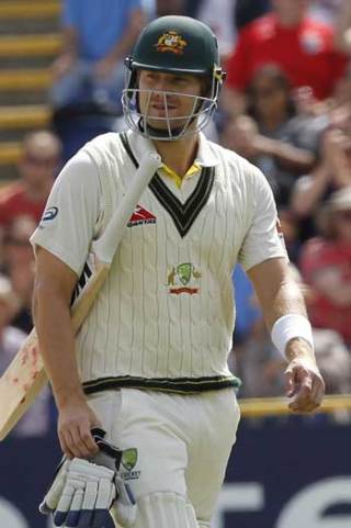 Shane Watson lbw dismissal
