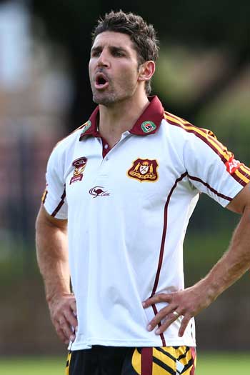 Is Trent Barrett the man to turn Manly's fortunes around? Photo: Getty