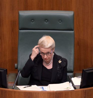 The Speaker remains in hot water.