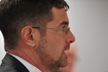 Bruce Meagher, Foxtel's Director of Corporate Affairs. Photo: AAP