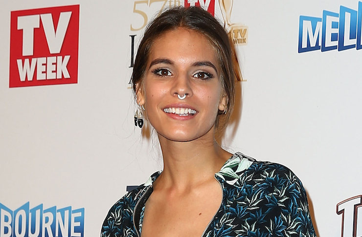 Australian actress Caitlin Stasey. Photo: Getty