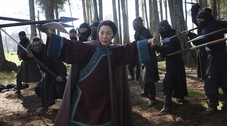 Michelle Yeoh in a scene from the upcoming film. Photo: Netflix