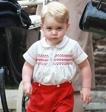 Prince George stole the show.
