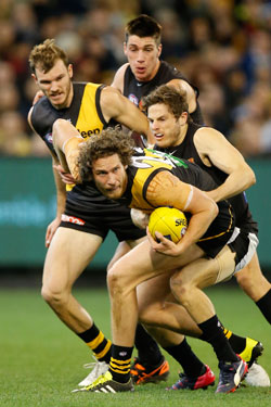 Richmond's scrap with Carlton last week has been widely condemned. Photo: Getty