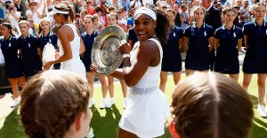 Williams is adamant her opponent will hold the Wimbledon dish 'very soon'.